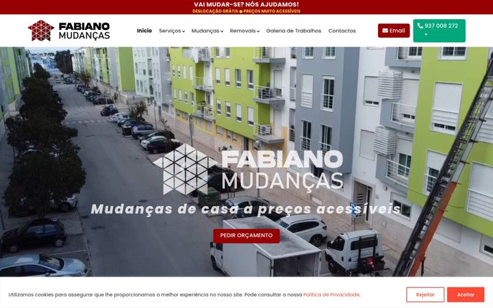 Screenshot of fabianomudancas.pt