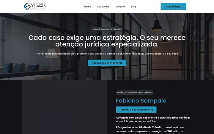 Screenshot ta' fabianosampaioadvogados.com.br