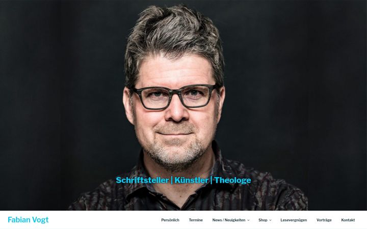 Ekraanipilt saidist fabianvogt.de