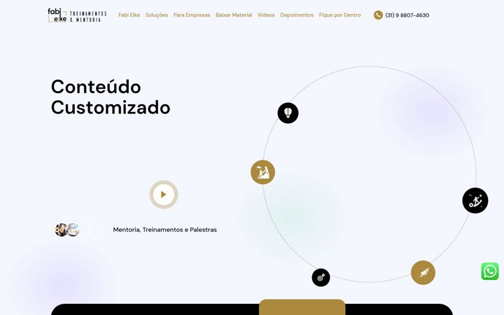 Screenshot ta' fabieiketreinamentos.com.br
