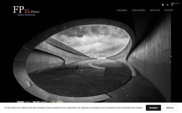 Screenshot of fabien-perrochon.eu
