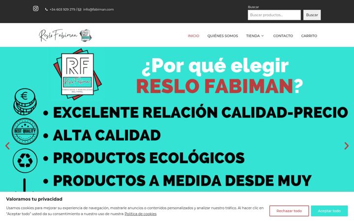 Screenshot του fabiman.es