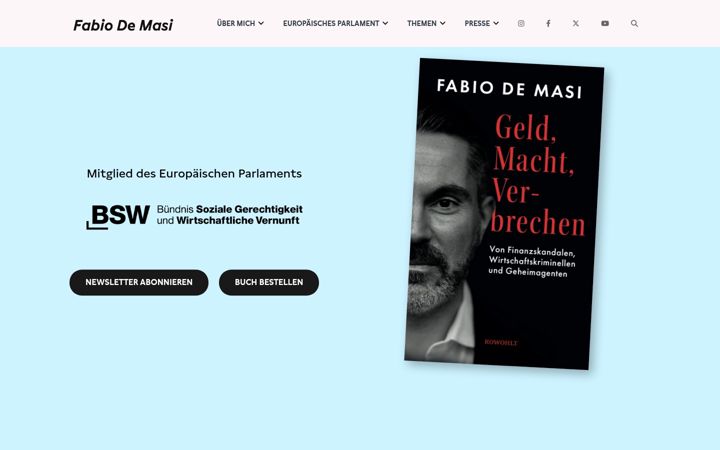 Screenshot of fabio-de-masi.de