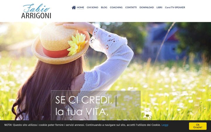 Screenshot von fabioarrigoni.it