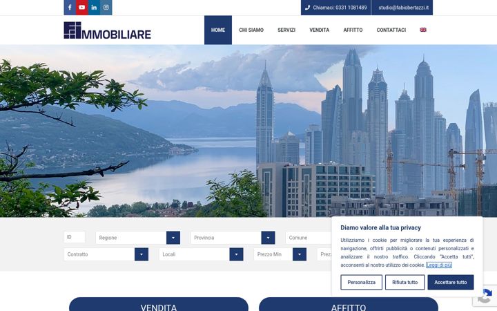 Screenshot von fabiobertazzi.it