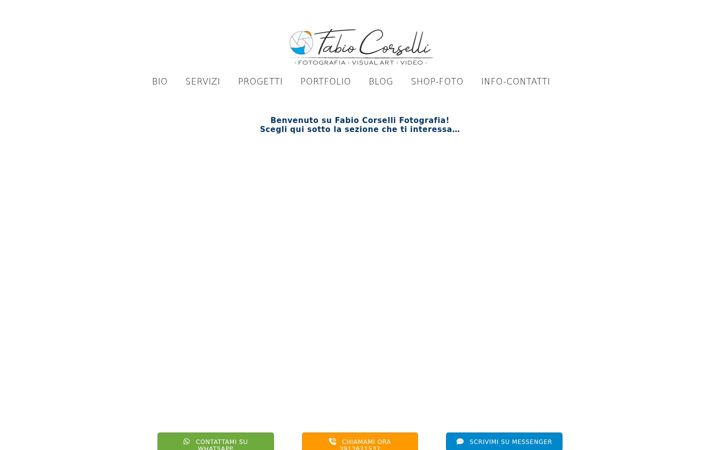 Screenshot von fabiocorselli.it