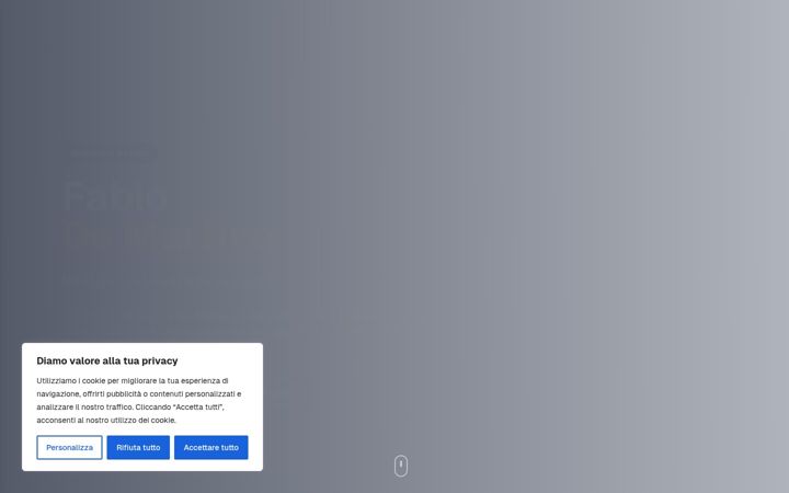 Screenshot of fabiodemartino.it