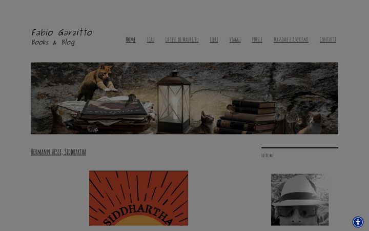 Screenshot of fabiogarzitto.it