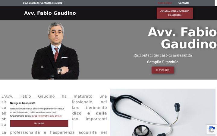 Screenshot of fabiogaudino.it