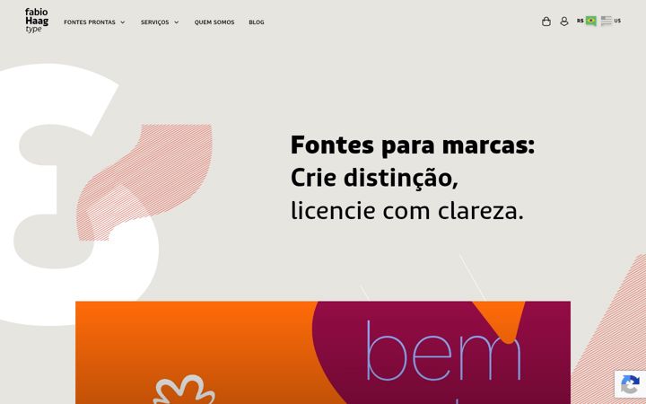 Snímek obrazovky fabiohaagtype.com.br