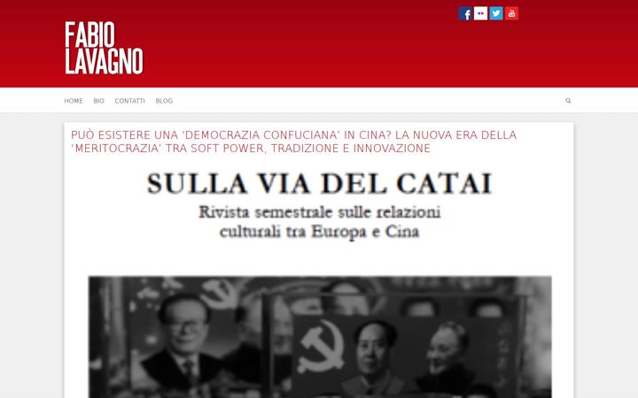 Screenshot von fabiolavagno.it
