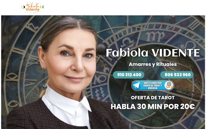 Screenshot of fabiolavidente.com