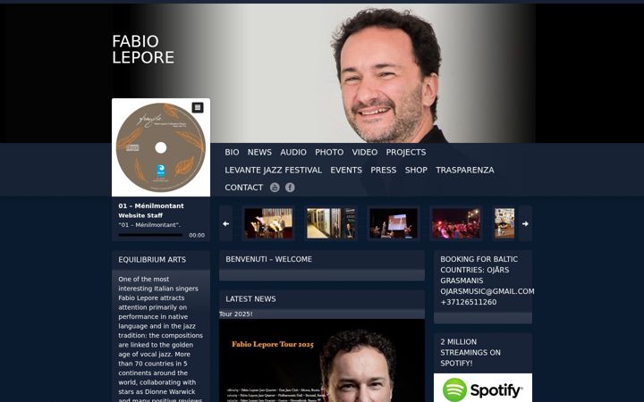 Screenshot ta' fabiolepore.it
