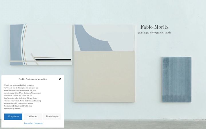 Screenshot of fabiomoritz.de