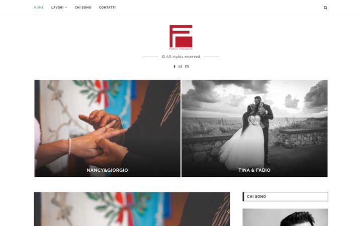 Screenshot of fabiopassador.it