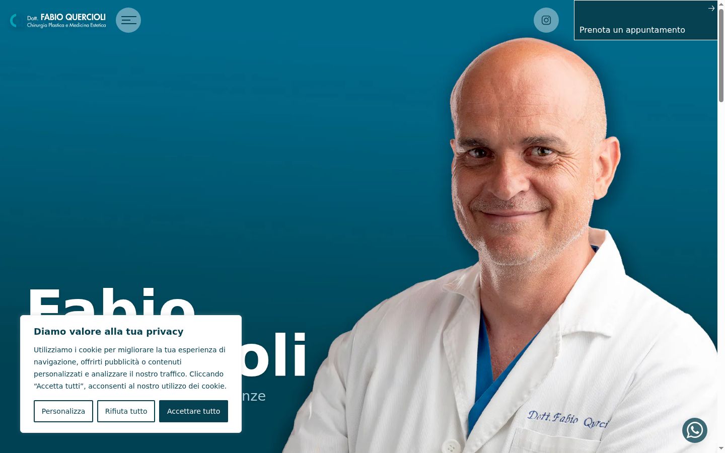 Screenshot tal-banner tal-kunsens muri qabel kwalunkwe interazzjoni