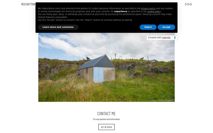 Screenshot of fabioriberto.com