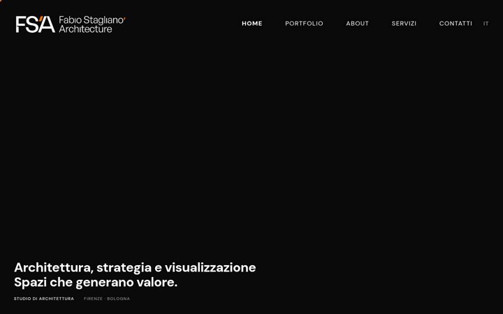 Screenshot ta' fabiostagliano.it