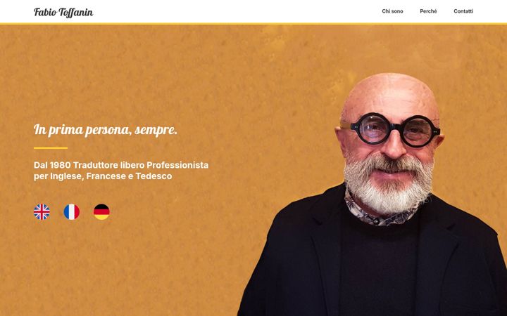 Screenshot of fabiotoffanin.it