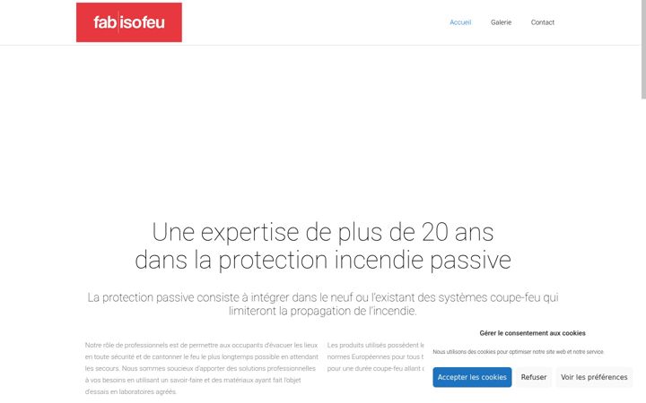 Screenshot of fabisofeu.fr