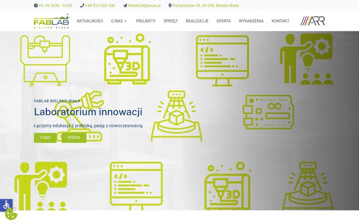 Screenshot of fablab24.pl