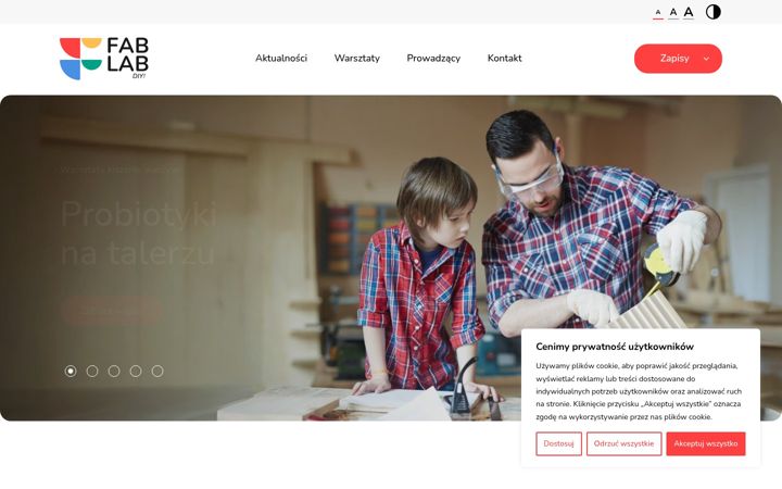 Screenshot of fablabdiy.pl