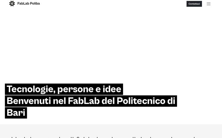 Screenshot of fablabpoliba.org
