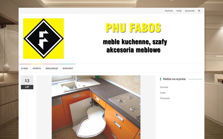 Screenshot of fabos-meble.pl