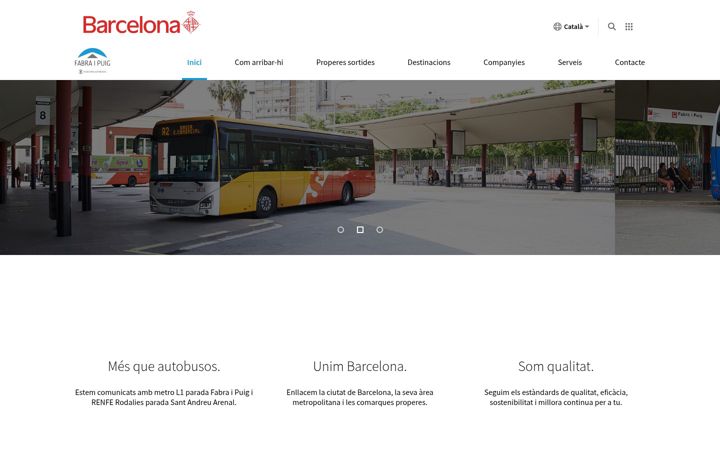 Screenshot of fabraipuig.barcelona