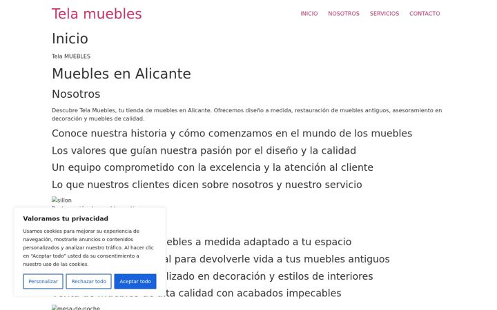 Screenshot του fabrica-muebles.es
