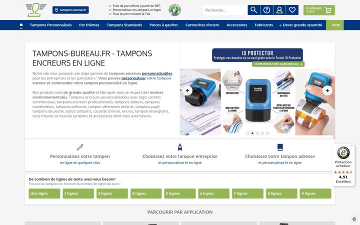Screenshot του fabrica-sellos.es