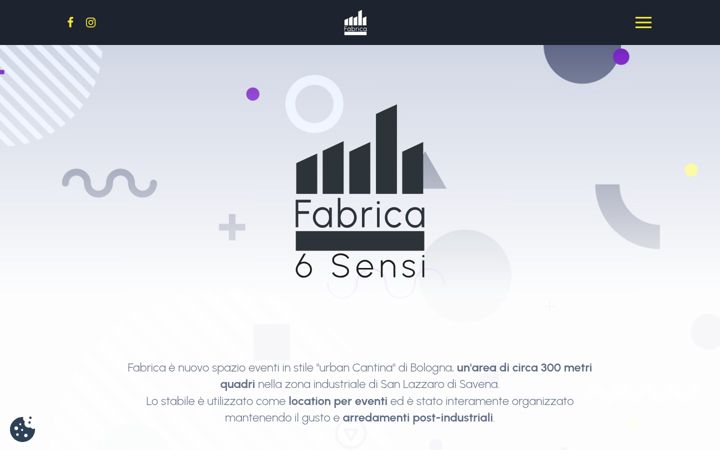 Screenshot ta' fabrica6sensi.it
