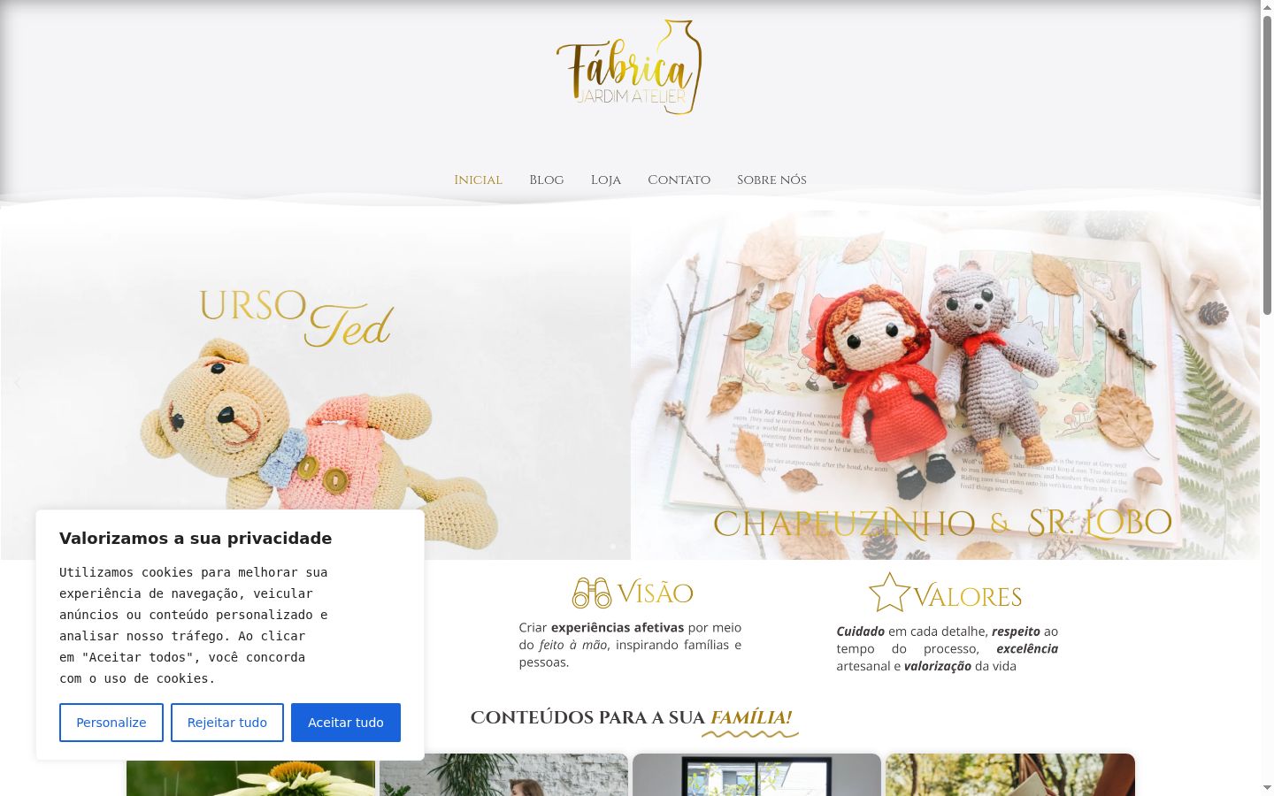 Screenshot tal-banner tal-kunsens muri qabel kwalunkwe interazzjoni
