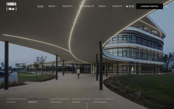 Screenshot of fabricalab.eu
