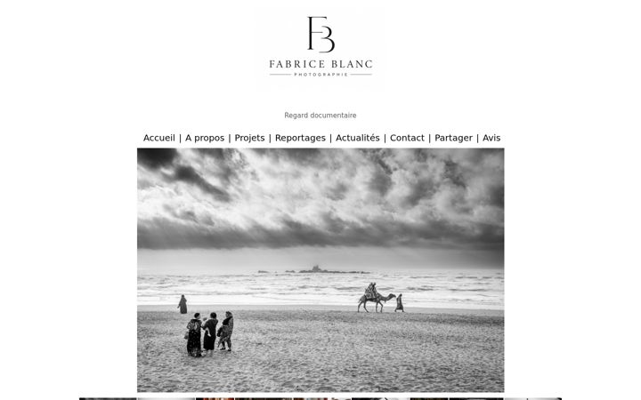 Screenshot of fabriceblanc-photographe.fr