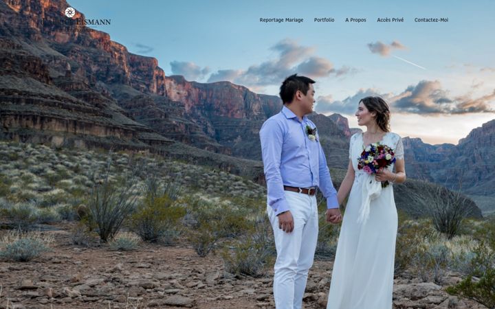 Screenshot of fabriceeismann.com