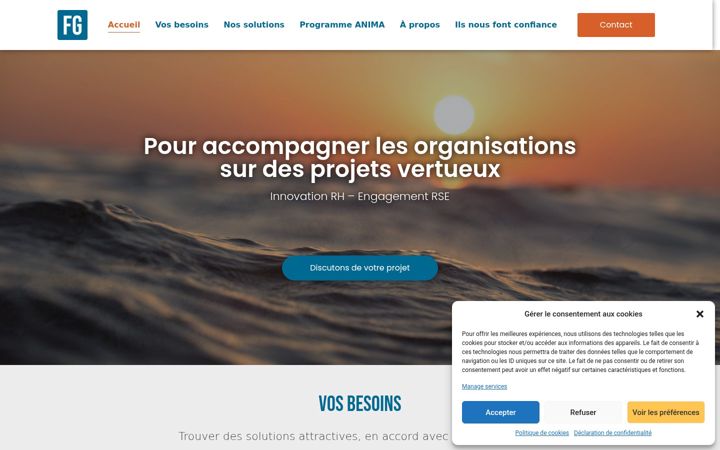 Screenshot of fabricegarandeau.fr