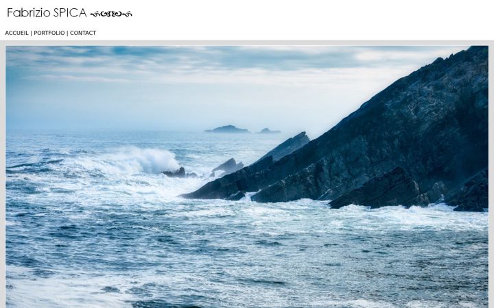 Screenshot of fabricespica.com