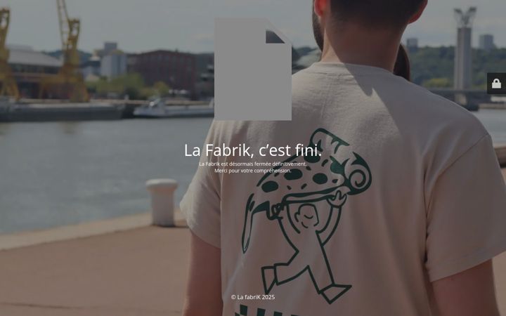 Screenshot of fabrik-rouen.fr