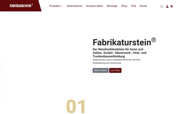 Screenshot of fabrikaturstein.de