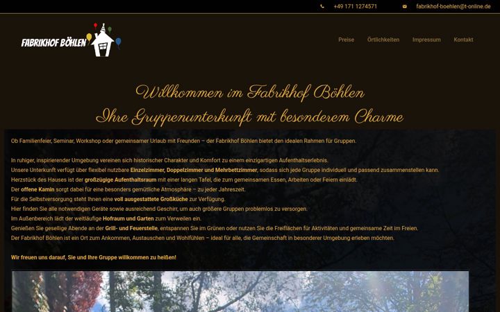 Screenshot of fabrikhof-boehlen.de