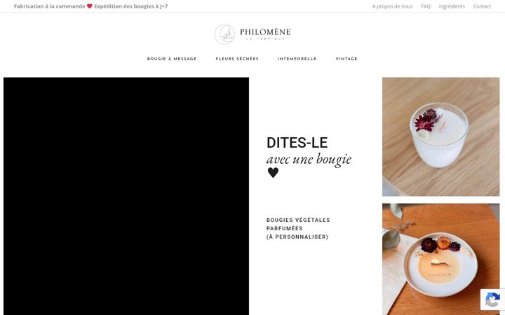 Screenshot of fabrique-philomene.fr