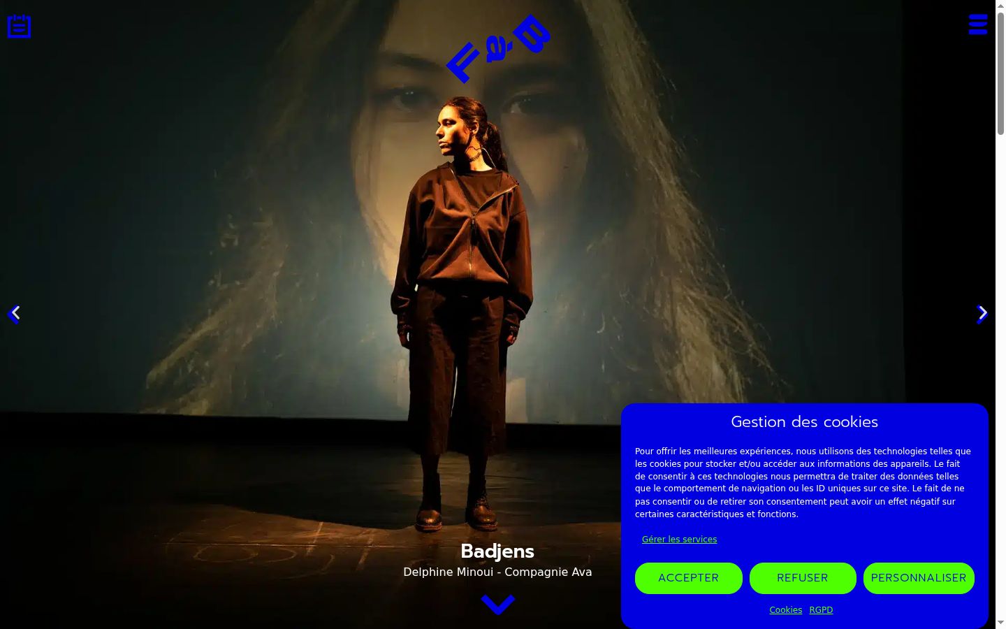 Screenshot tal-banner tal-kunsens muri qabel kwalunkwe interazzjoni