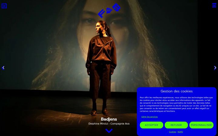 Screenshot of fabriqueabelleville.com