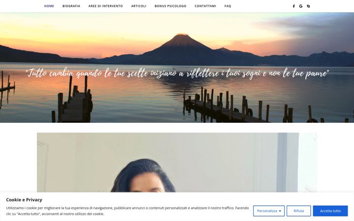 Screenshot of fabriziamartano.it
