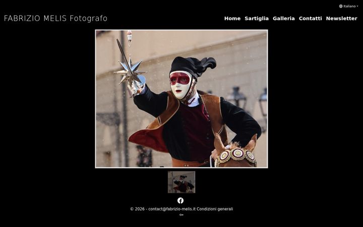 Screenshot of fabrizio-melis.it