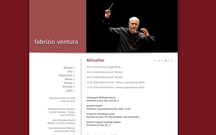 Screenshot of fabrizio-ventura.com