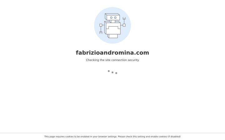 Screenshot of fabrizioandromina.com