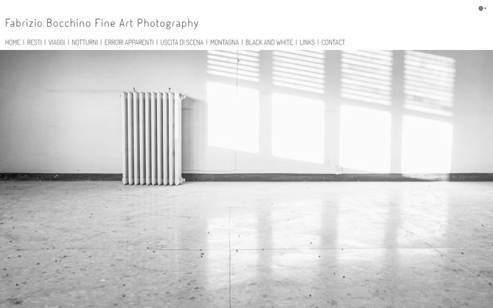 Screenshot of fabriziobocchino.eu