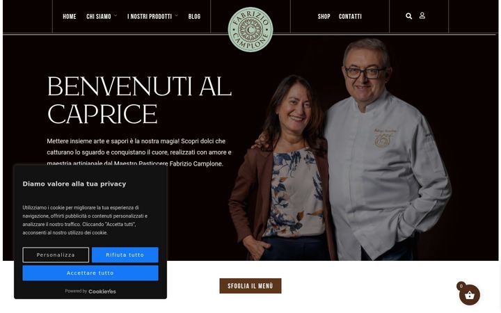 Screenshot of fabriziocamplone.eu
